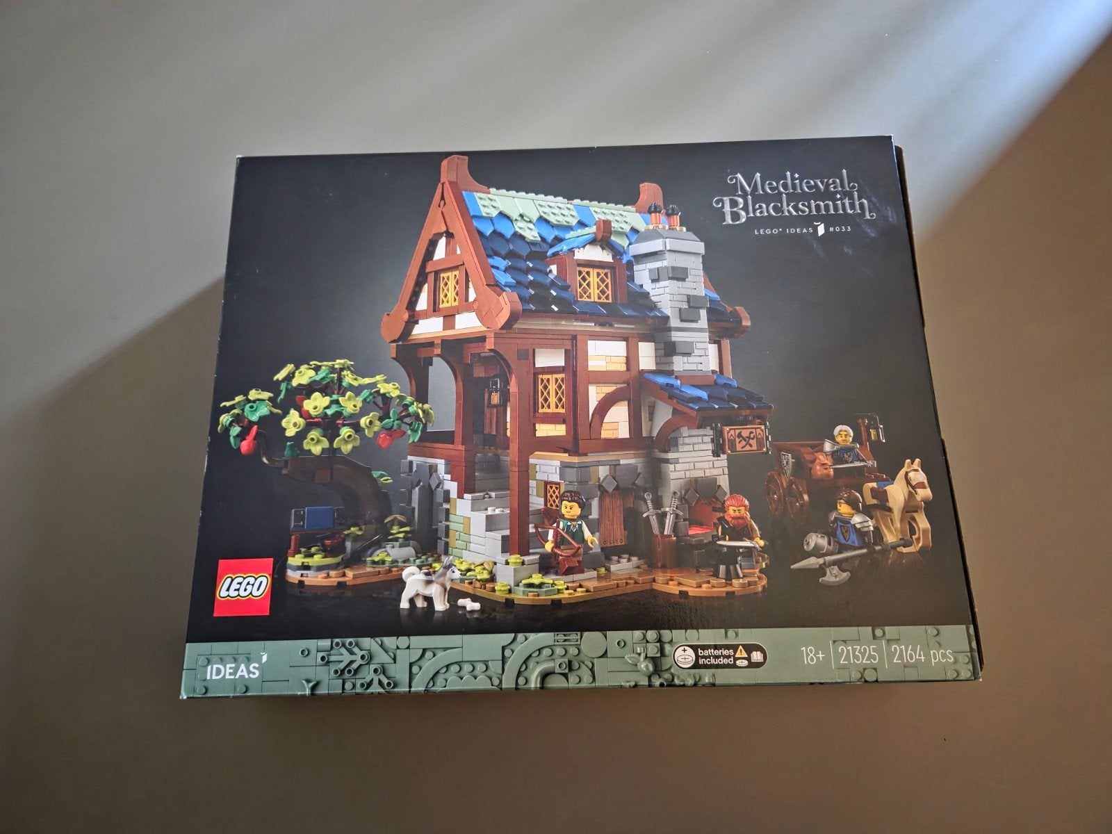 LEGO Ideas #33 - 21325 Medieval Blacksmith - Nieuw in doos, Ophalen of Verzenden, Zo goed als nieuw