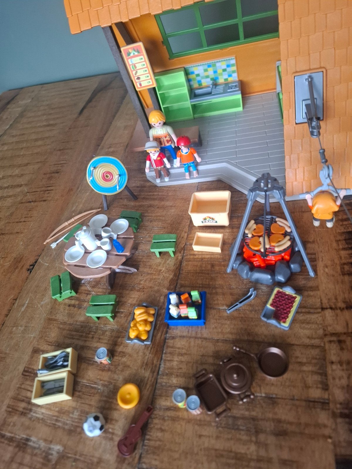 playmobil vakantiehuis 6887, Ophalen of Verzenden, Zo goed als nieuw