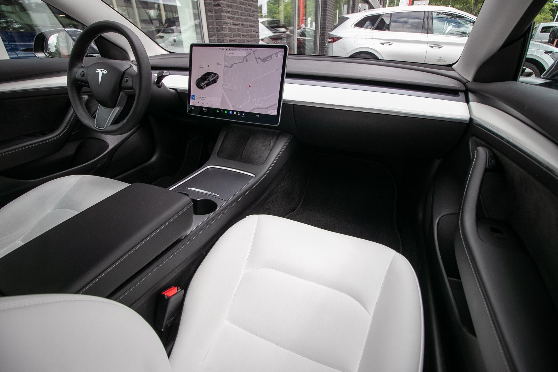 Tesla Model 3 Long Range AWD 75 kWh | 19" Velgen (bj 2021), Auto's, Automaat, Gebruikt, Origineel Nederlands, Vierwielaandrijving