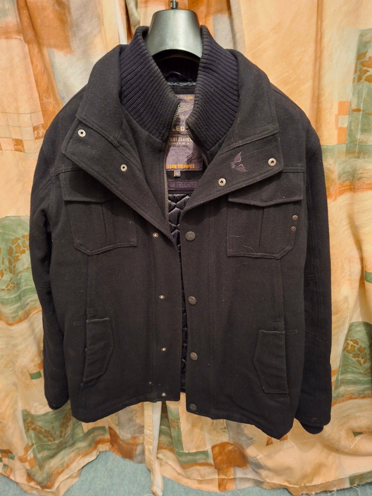 PME Legend winterjas maat L, Kleding | Heren, Maat 52/54 (L), Zwart, Ophalen of Verzenden, PME Legend