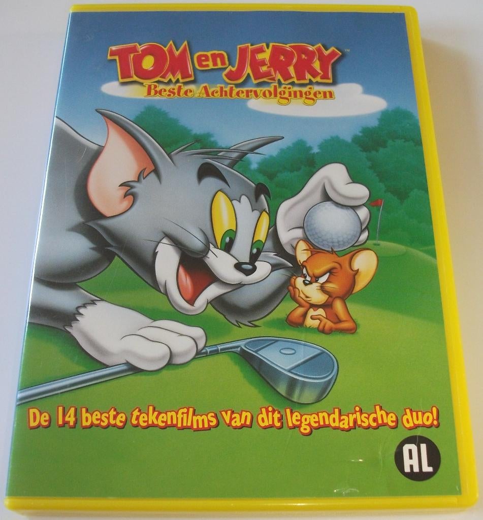 Dvd *** TOM & JERRY *** Beste Achtervolgingen, Alle leeftijden, Ophalen of Verzenden, Zo goed als nieuw, Komedie
