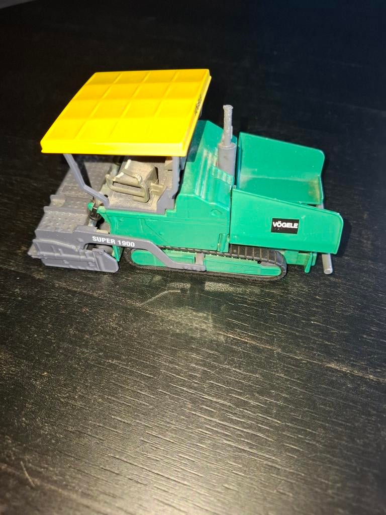 Siku Asfaltmachine Vögele Super 1900, Overige merken, Gebruikt, 1:50 of kleiner, Overige typen