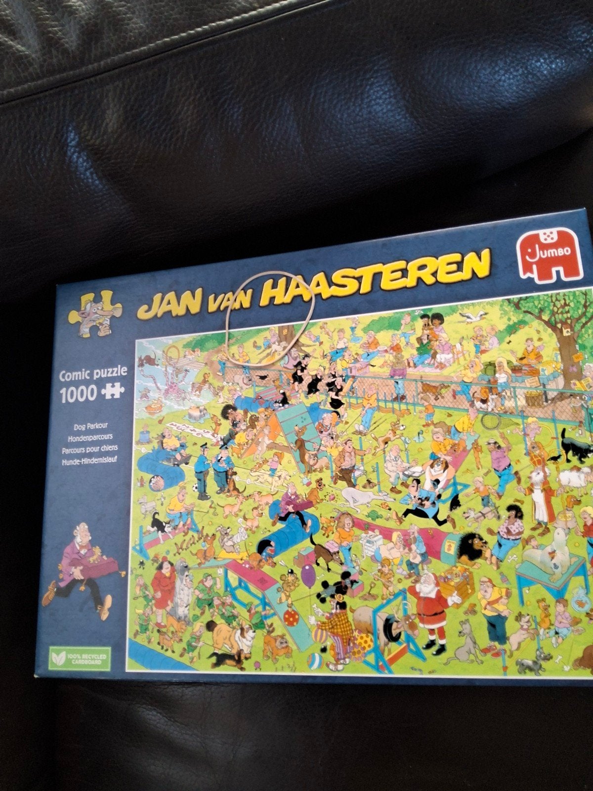 Jan van Haasteren Hondenparcours Puzzel 1000 stukjes, Ophalen