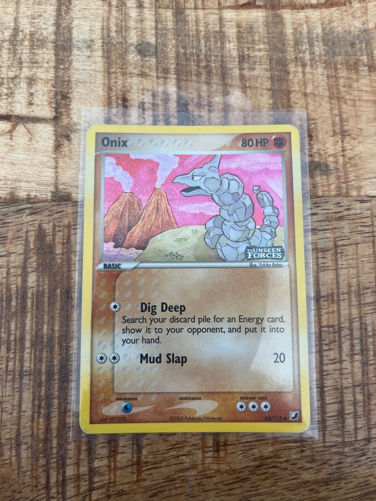 Onix Reverse Holo - Unseen Forces Pokémon Kaart, Ophalen, Zo goed als nieuw, Losse kaart, Foil