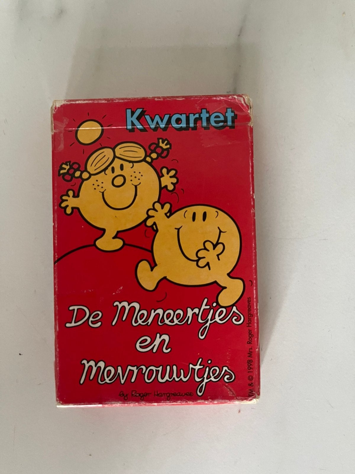 Kwartet meneertjes en mevrouwtjes, Ophalen of Verzenden, Zo goed als nieuw, Jongen of Meisje