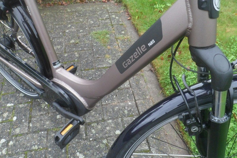 Gazelle Paris c7, Ophalen, Zo goed als nieuw, 50 km per accu of meer, 55 tot 59 cm