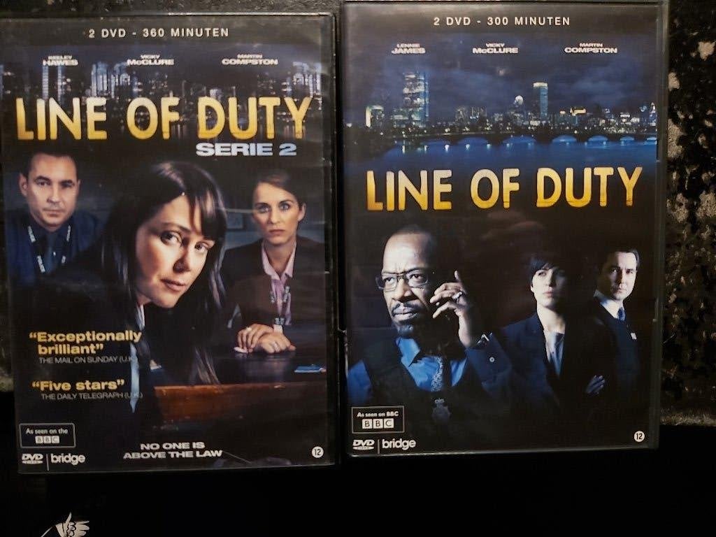 line of duty 1  en 2, Vanaf 9 jaar, Ophalen of Verzenden, Zo goed als nieuw, Drama