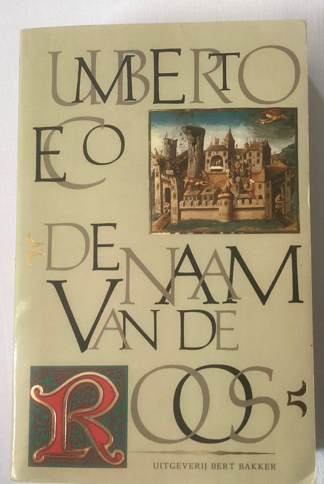 Umberto Eco -De Naam van de Roos -(Bert Bakker), Boeken, Detectives, Ophalen, Gelezen