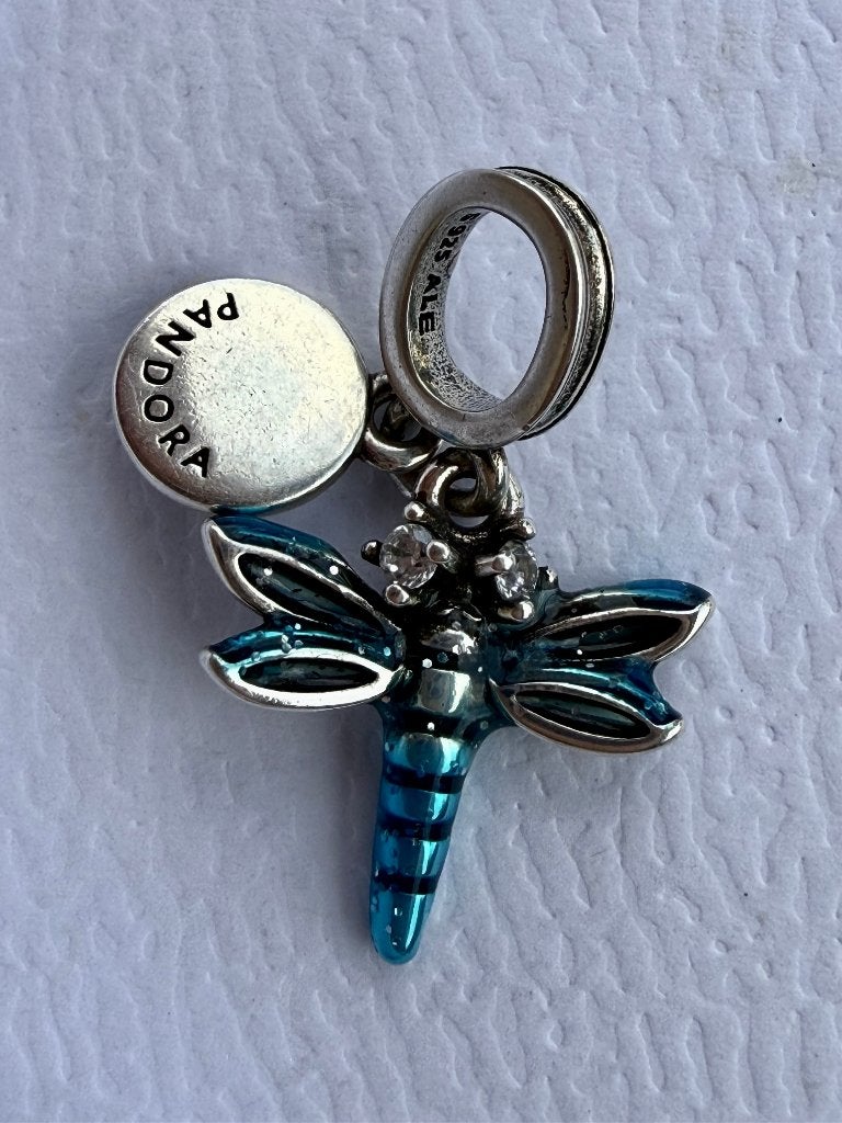 Pandora Libelle Bedel, Pandora, Ophalen of Verzenden, Zo goed als nieuw, 1 bedel