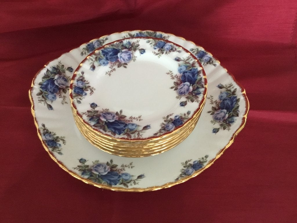 Royal Albert MOONLIGHT ROSE GEBAKSET SPECIALE PRIJS🌈🌈🌈, Ophalen of Verzenden