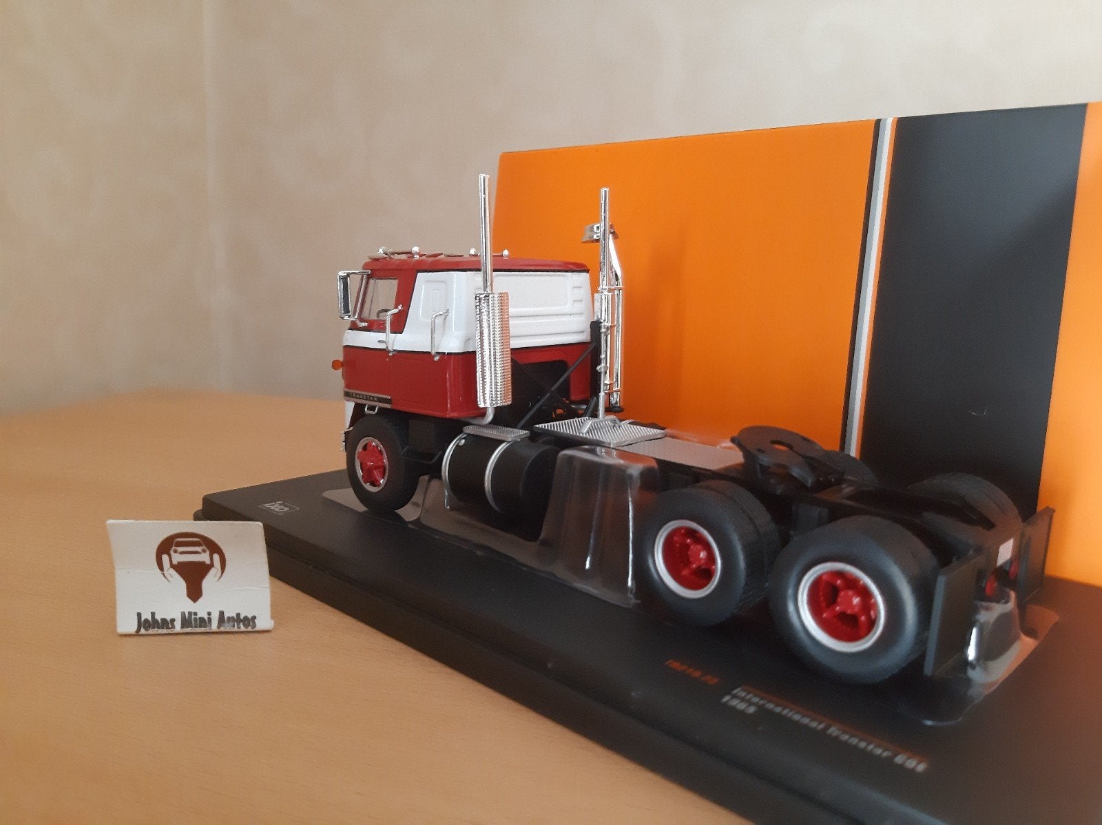 International Transtar COE 1976 Rood/Wit van IXO Trucks 1:43, Overige merken, Nieuw, IXO Trucks, Ophalen of Verzenden