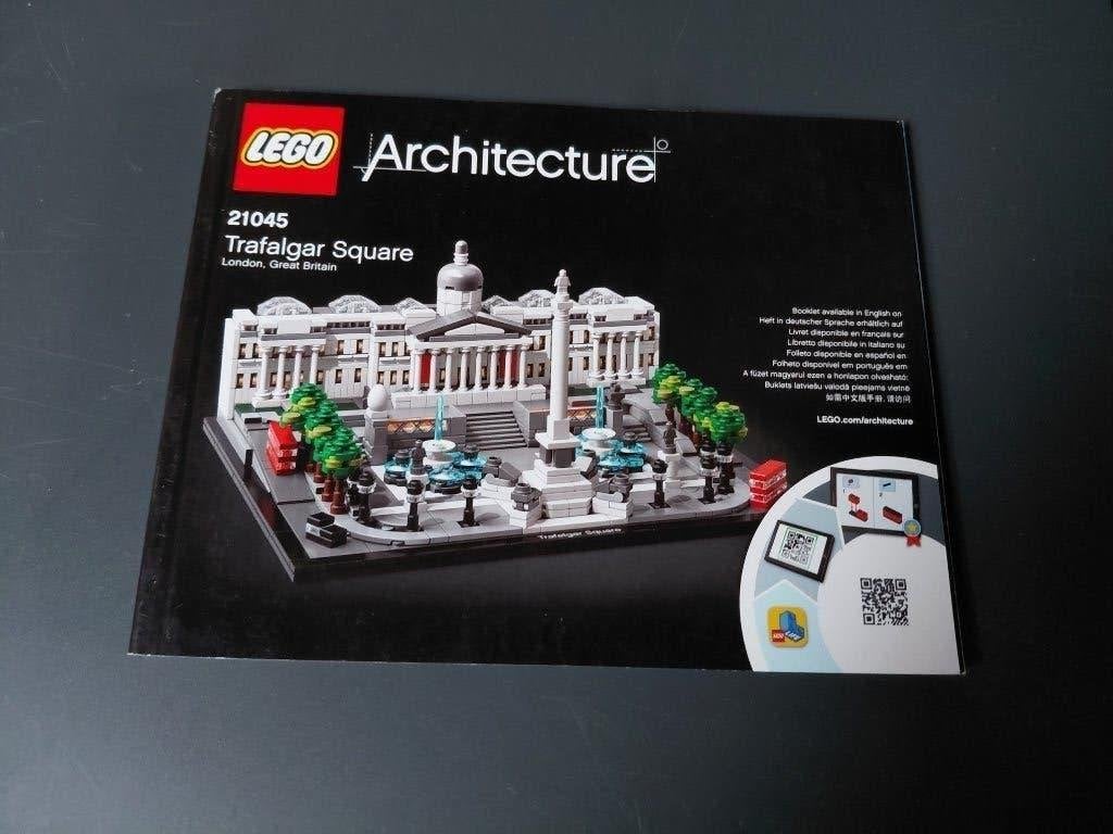 lego 21045 trafalgar square instructieboek architecture, Kinderen en Baby's, Speelgoed | Duplo en Lego, Lego, Accessoire, Architecture