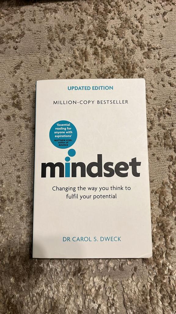 Mindset boek - Dr. Carol S. Dweck (Engels), Ophalen of Verzenden, Zo goed als nieuw