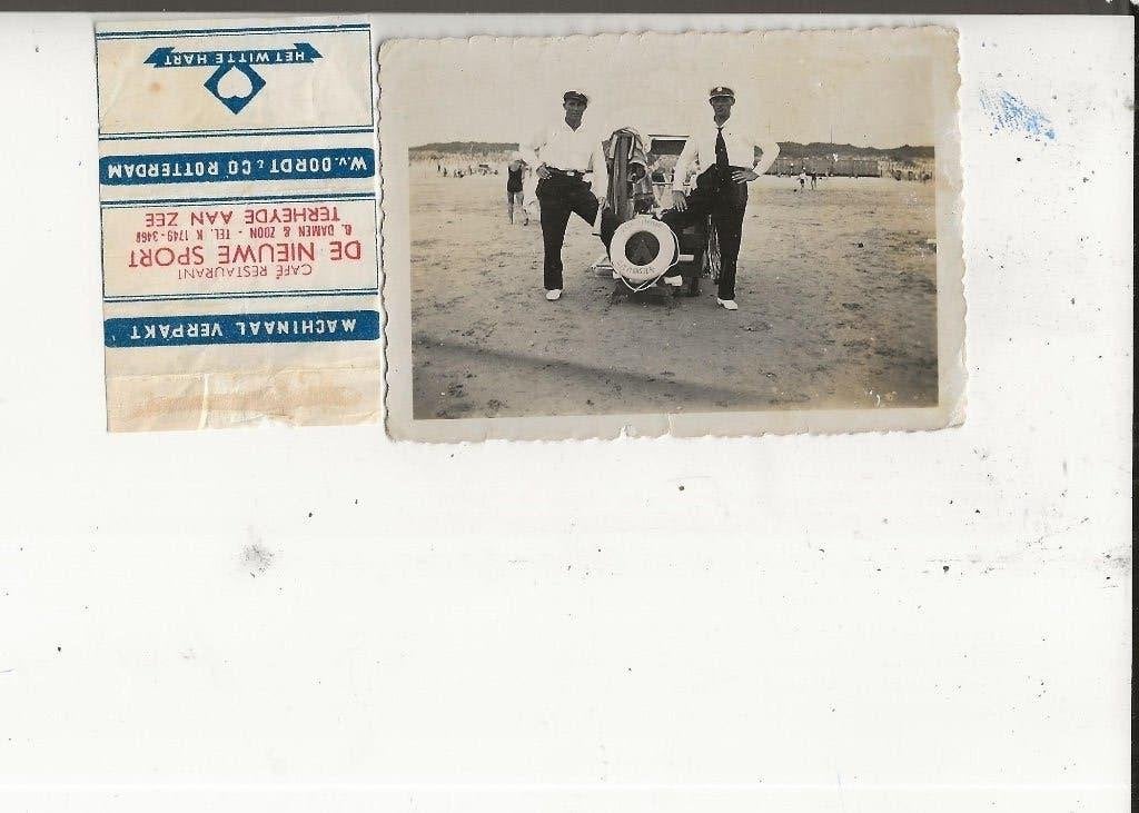 ter Heijde aan Zee Reddingsbrigade Foto, Ophalen of Verzenden, 1920 tot 1940, Ongelopen, Zuid-Holland