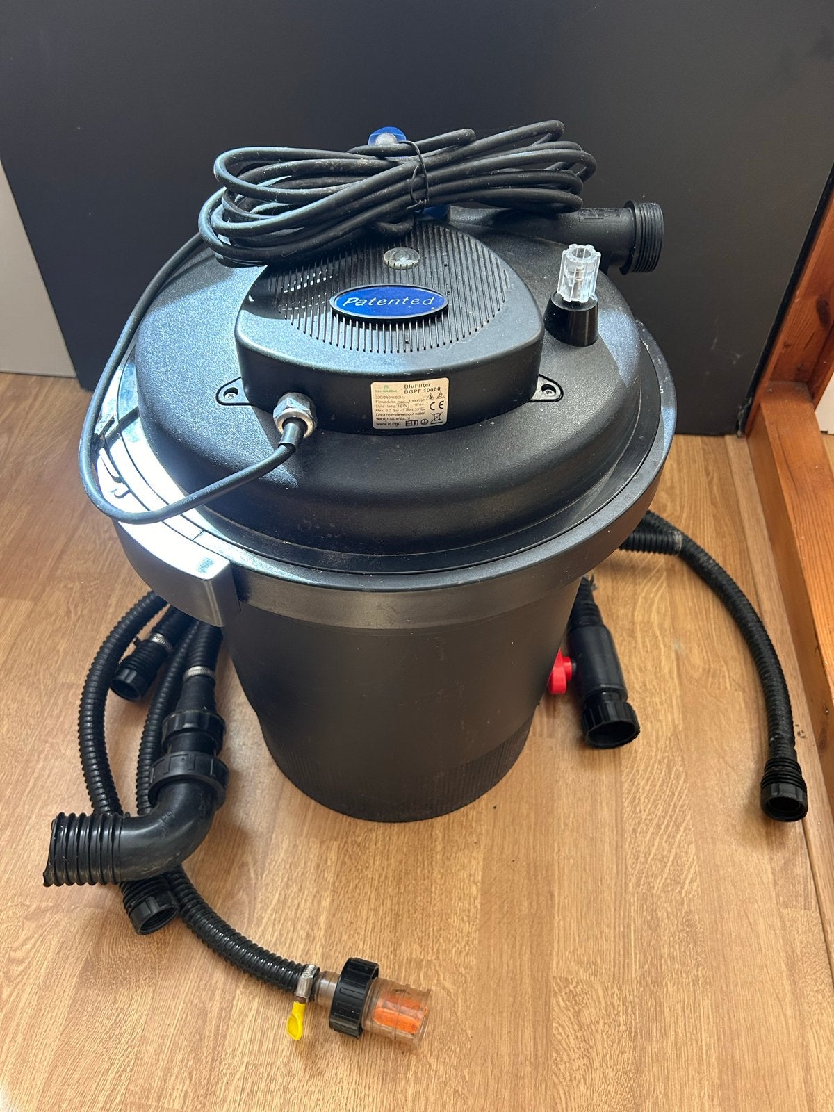 Vijverpomp Blugarda 25L filter, 10.000 L/u doorstroom, Ophalen, Gebruikt, Vijverpomp
