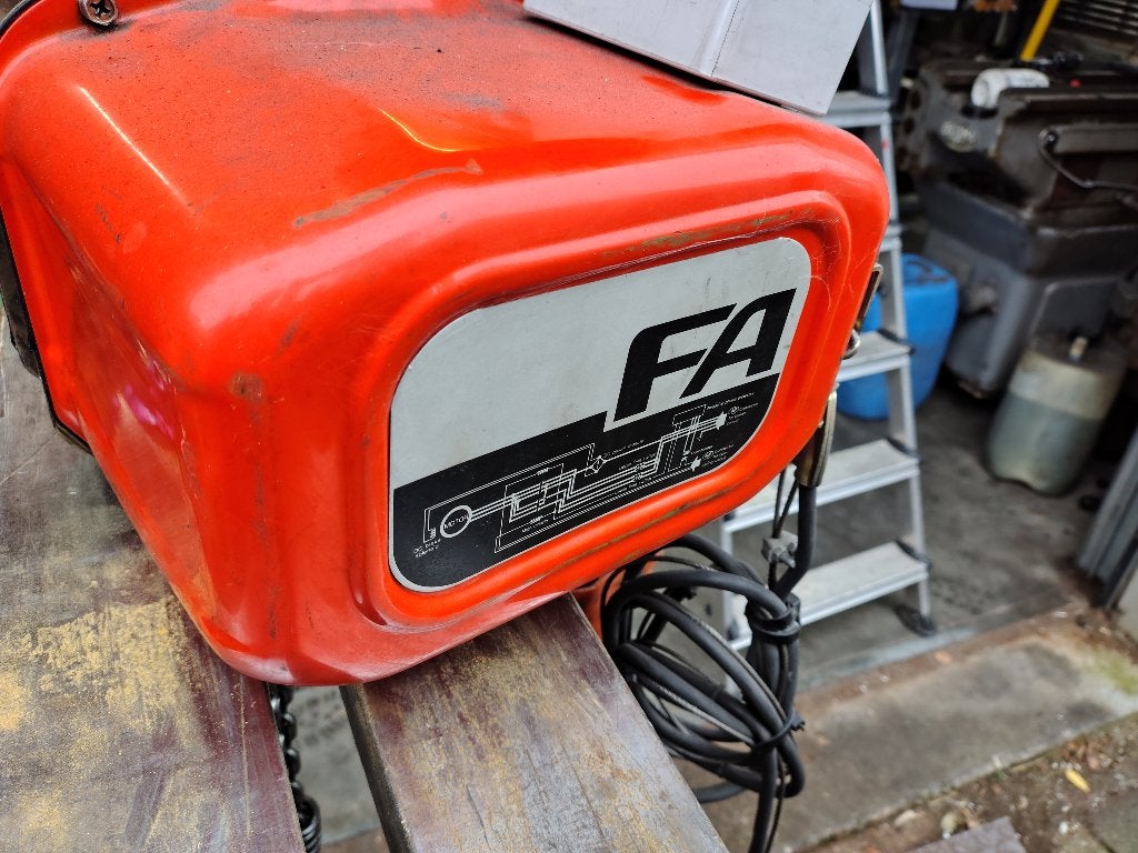 500kg  elektrische takel, Ophalen, Gebruikt, Elektrisch