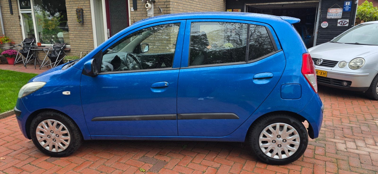 Hyundai i10 1.25 I 5DR 2010 Blauw, Voorwielaandrijving, 450 kg, 31 €/maand, 4 cilinders