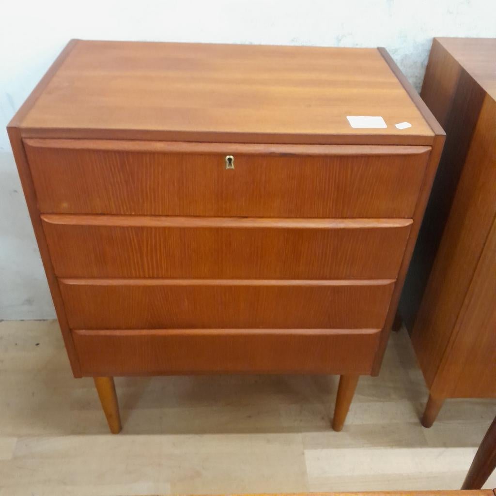 Retro ladekast, Huis en Inrichting, Ophalen, Gebruikt, 50 tot 100 cm, 3 of 4 laden