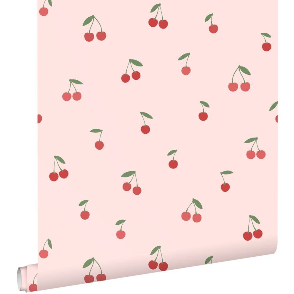 Esta behang aardbeitjes/kersjes/fruit, Verzenden, 75 m² of meer