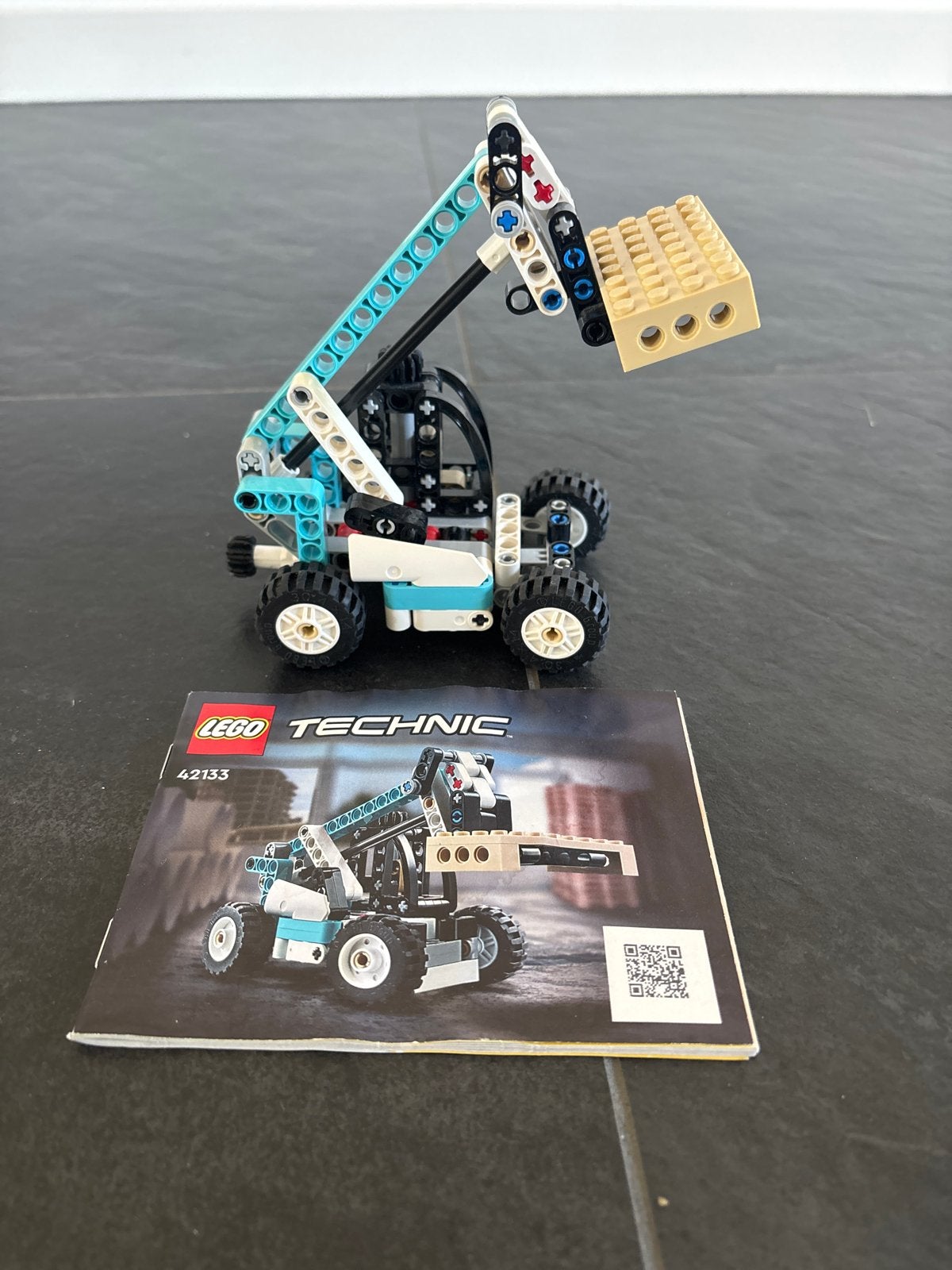 LEGO Technic 42133 Verreiker met handleiding, Ophalen, Zo goed als nieuw, Overige merken