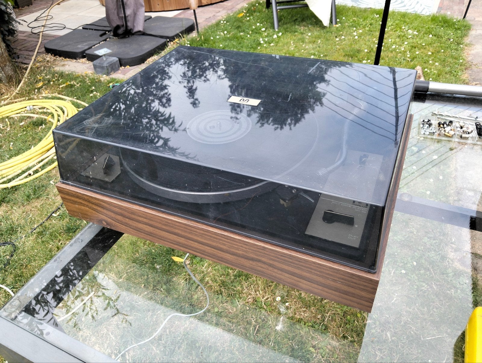 Marlux MX-56 Stereo Hi-Fi Platenspeler, Ophalen, Automatisch, Platenspeler, Niet werkend