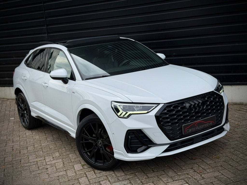Audi Q3 Sportback 35 TFSI 3x S-LINE PANO|LEER|DHOEK|ACC|CAME, Dealer onderhouden, 4 cilinders, 150 pk, 1505 kg