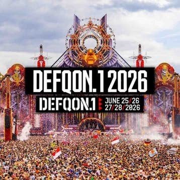 2 kaartjes Defqon.1 zondag te koop, Twee personen
