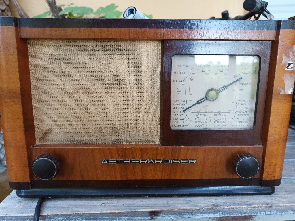 Radio Aetherkruser AK 1481, Ophalen, Gebruikt