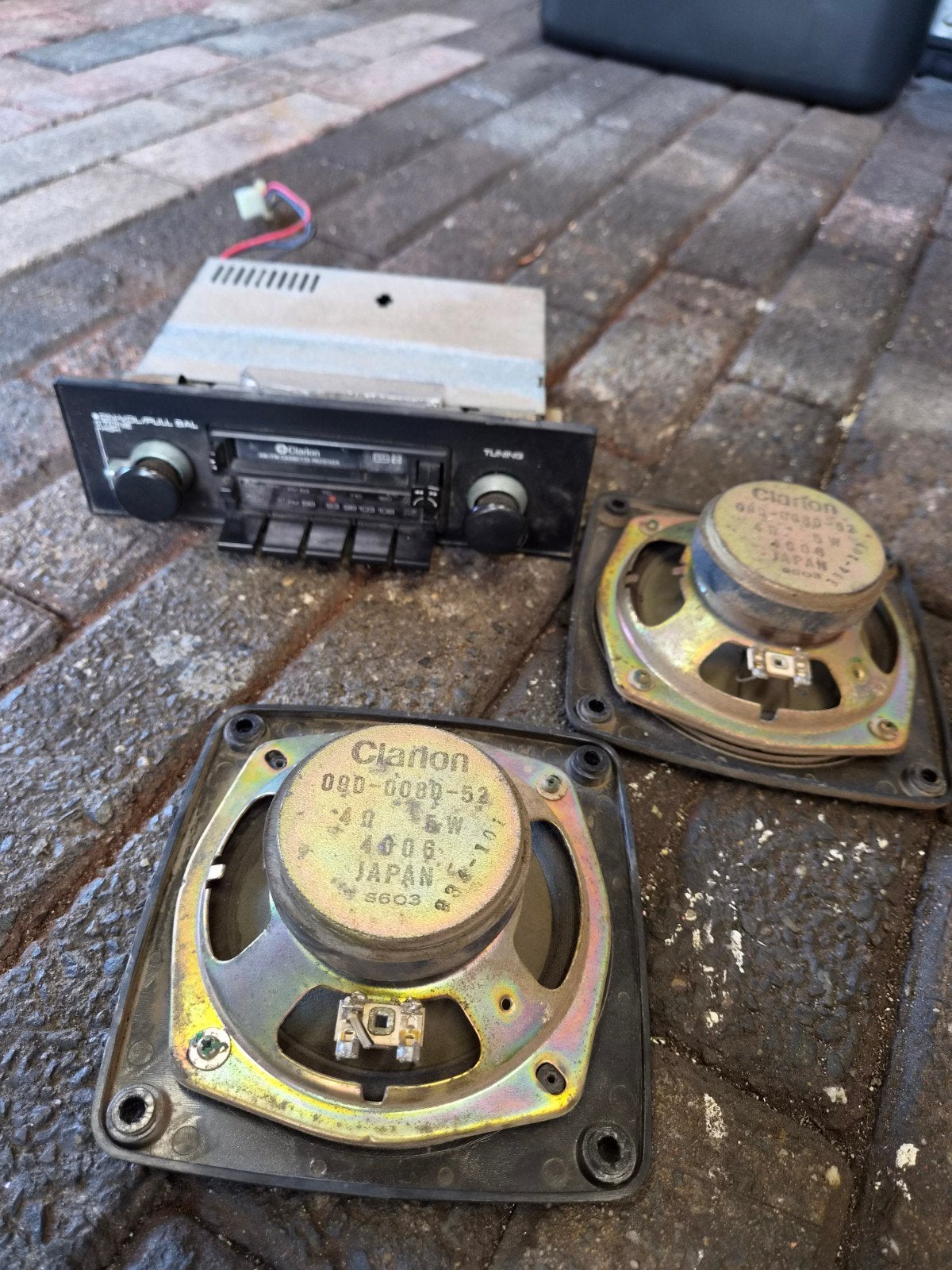 clarion oldtimer radio, Ophalen of Verzenden