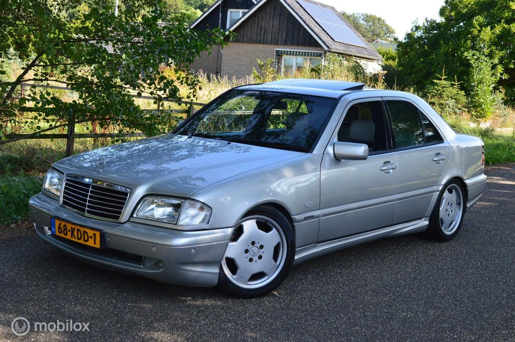 Mercedes C-klasse C43 AMG W202 4.3 V8 Collectors item, Auto's, Mercedes-Benz, Achterwielaandrijving, Gebruikt, 8 cilinders, Bedrijf