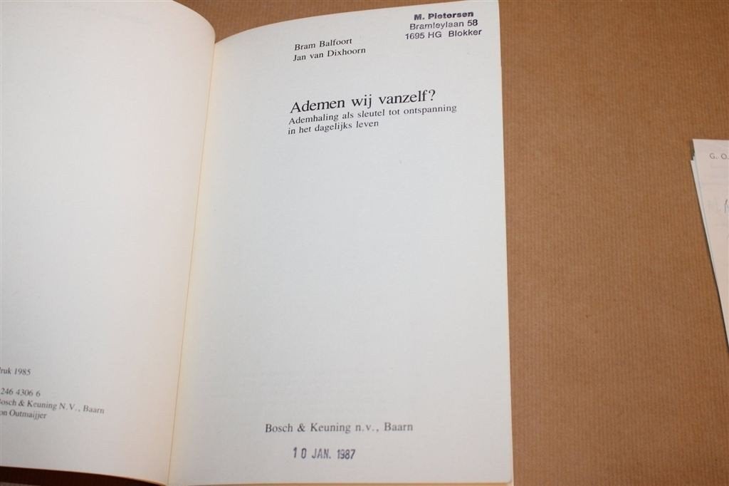 Ademen wij van Zelf — Ademhaling en Ontspanning, Ophalen of Verzenden, Gelezen, Overige onderwerpen, Achtergrond en Informatie