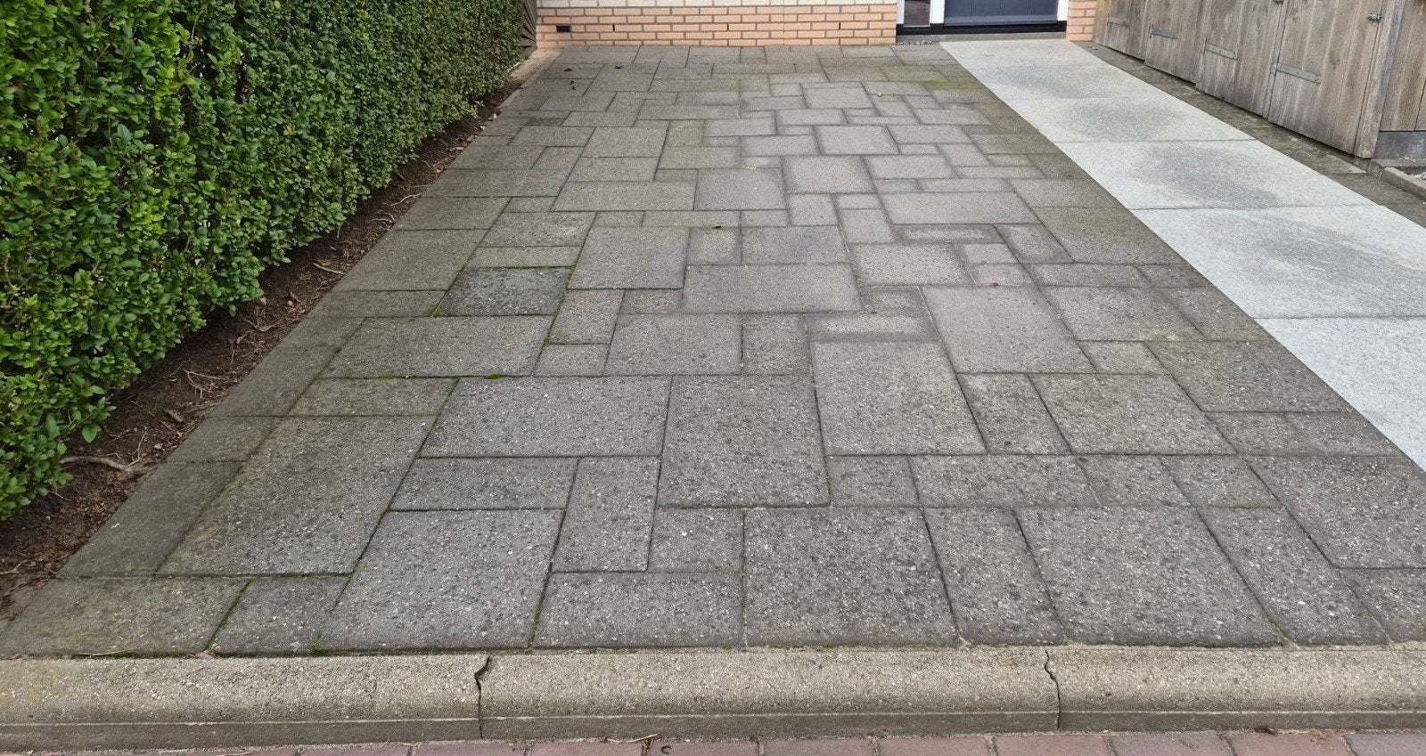 betontegels wildverband, Tuin en Terras, Ophalen, Gebruikt, Beton, Terrastegels