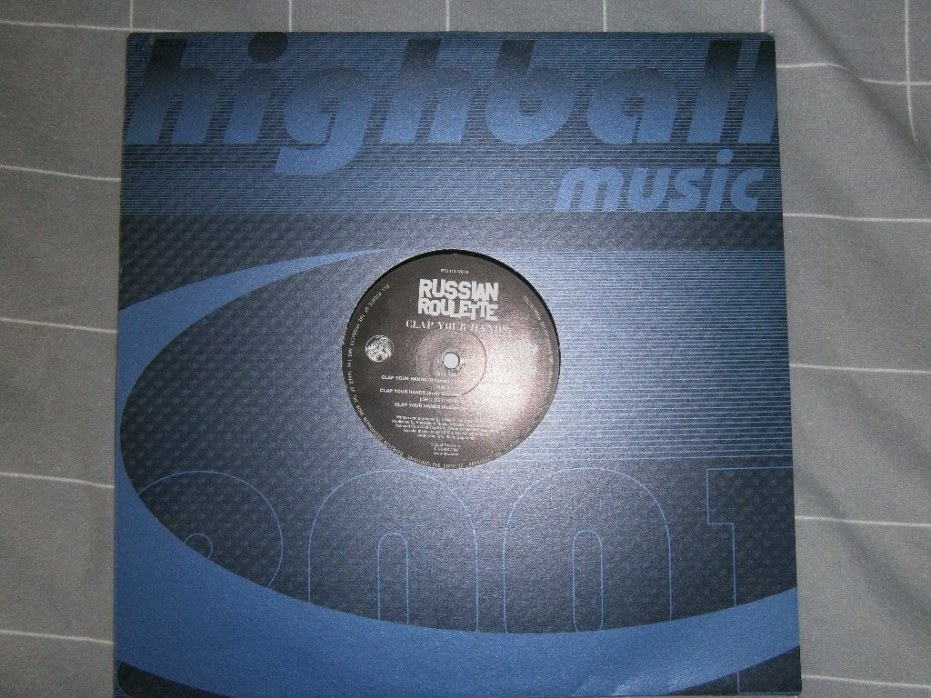 Russian Roulette – Clap Your Hands. 2000. Zeldzaam. Techno, Ophalen, Gebruikt, Originele persing, Techno