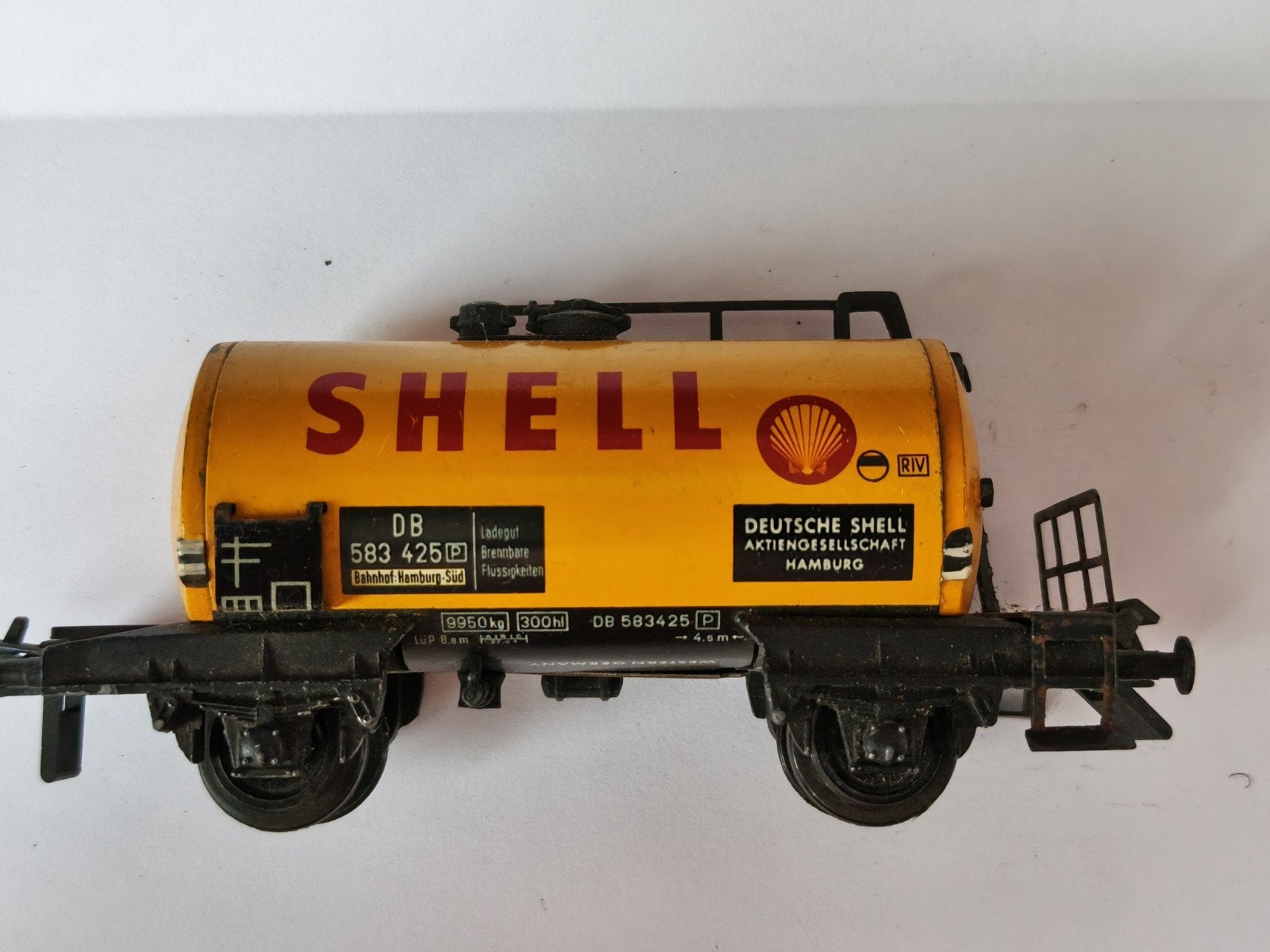 Marklin schaal HO ketelwagen: vintage speelgoedtrein 4502, Hobby en Vrije tijd, Modeltreinen | H0, Gebruikt, Gelijkstroom, Trix