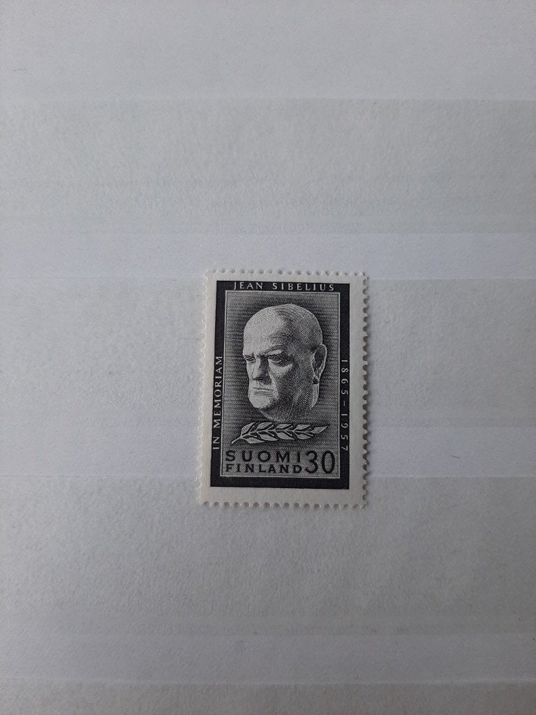 Finland 1957, Jean Sibelius, Ophalen of Verzenden, Overige landen, Postfris