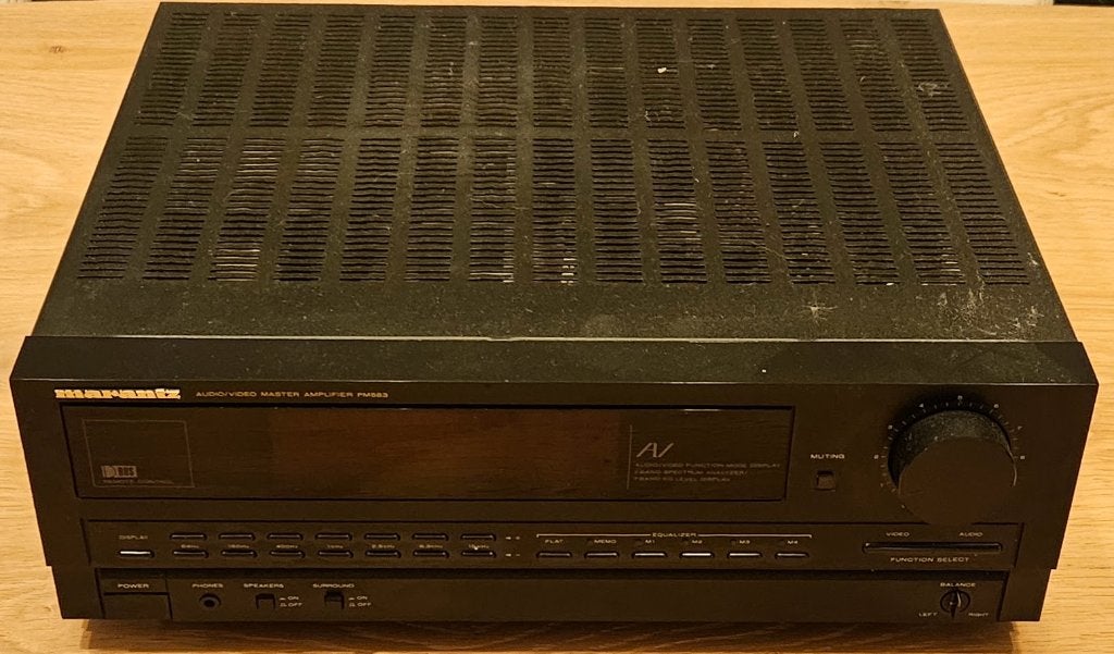 Marantz PM583 versterker + 2 HD615 speakers, Ophalen, Gebruikt, Speakers, Overige merken