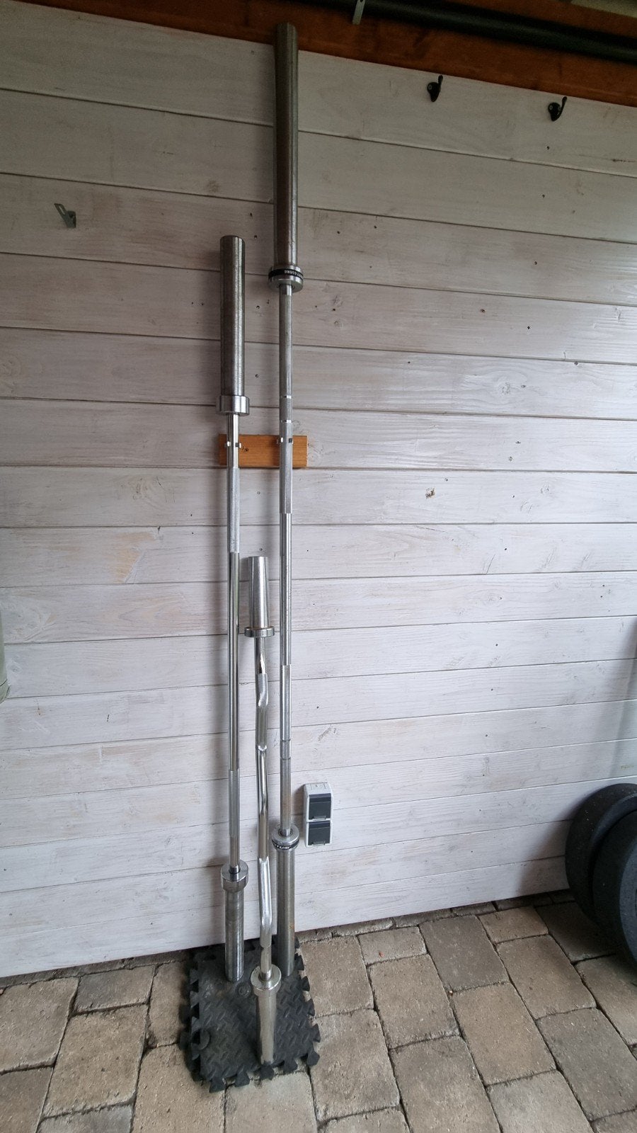 EZbar, halterstang en klemmen 50 mm, Ophalen, Gebruikt, Halterstangen
