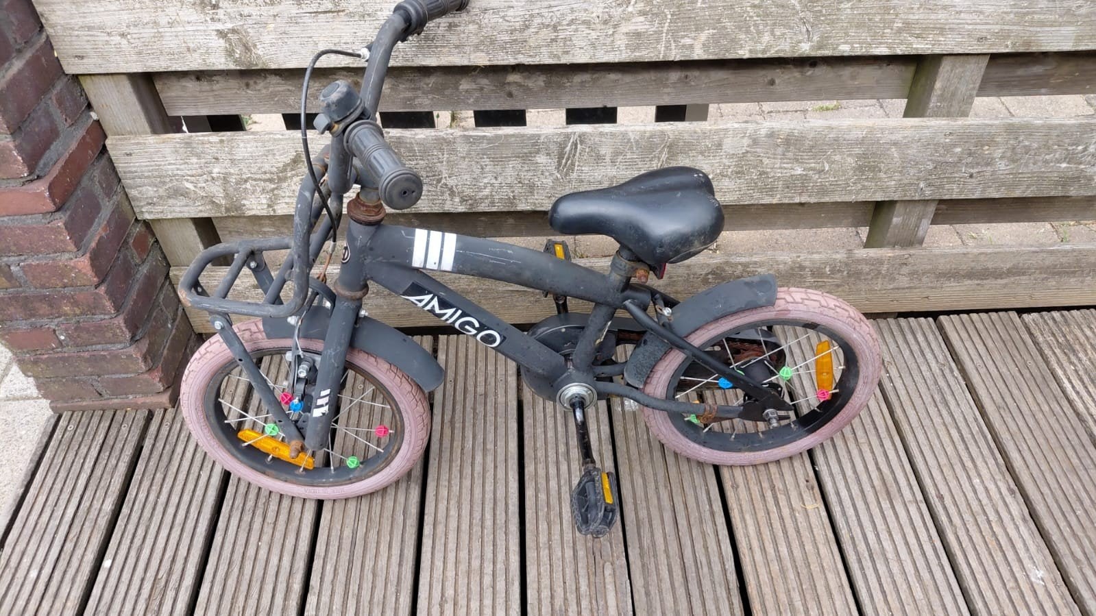Kinderfietsje 

P, Fietsen en Brommers, Ophalen, Gebruikt, Minder dan 16 inch, Amigo