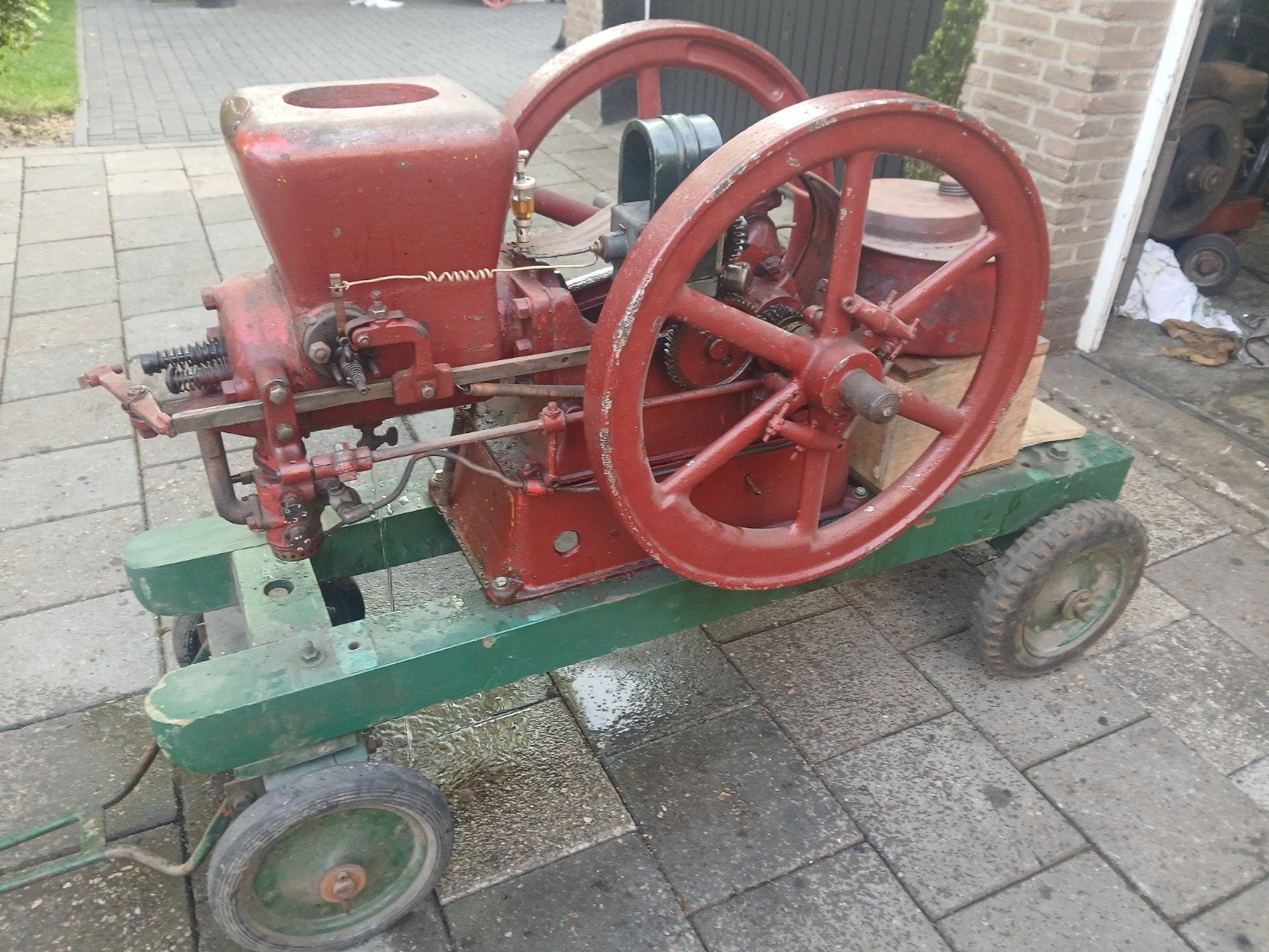 3.5 pk amanco, Doe-het-zelf en Verbouw, Ophalen, Gebruikt, Benzinemotor, Minder dan 1400 rpm