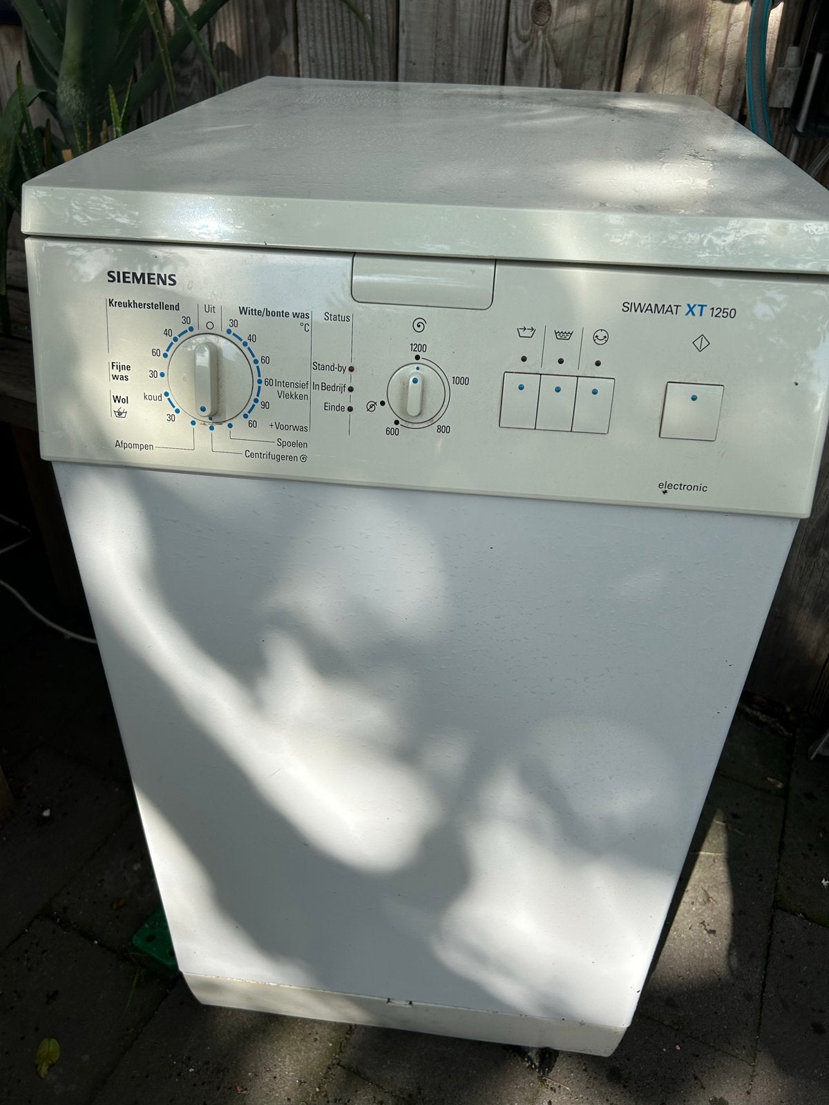 Siemens Siwamat XT 1250 Wasmachine - Bovenlader, Witgoed en Apparatuur, Wasmachines, Ophalen, Gebruikt, Bovenlader, 85 tot 90 cm