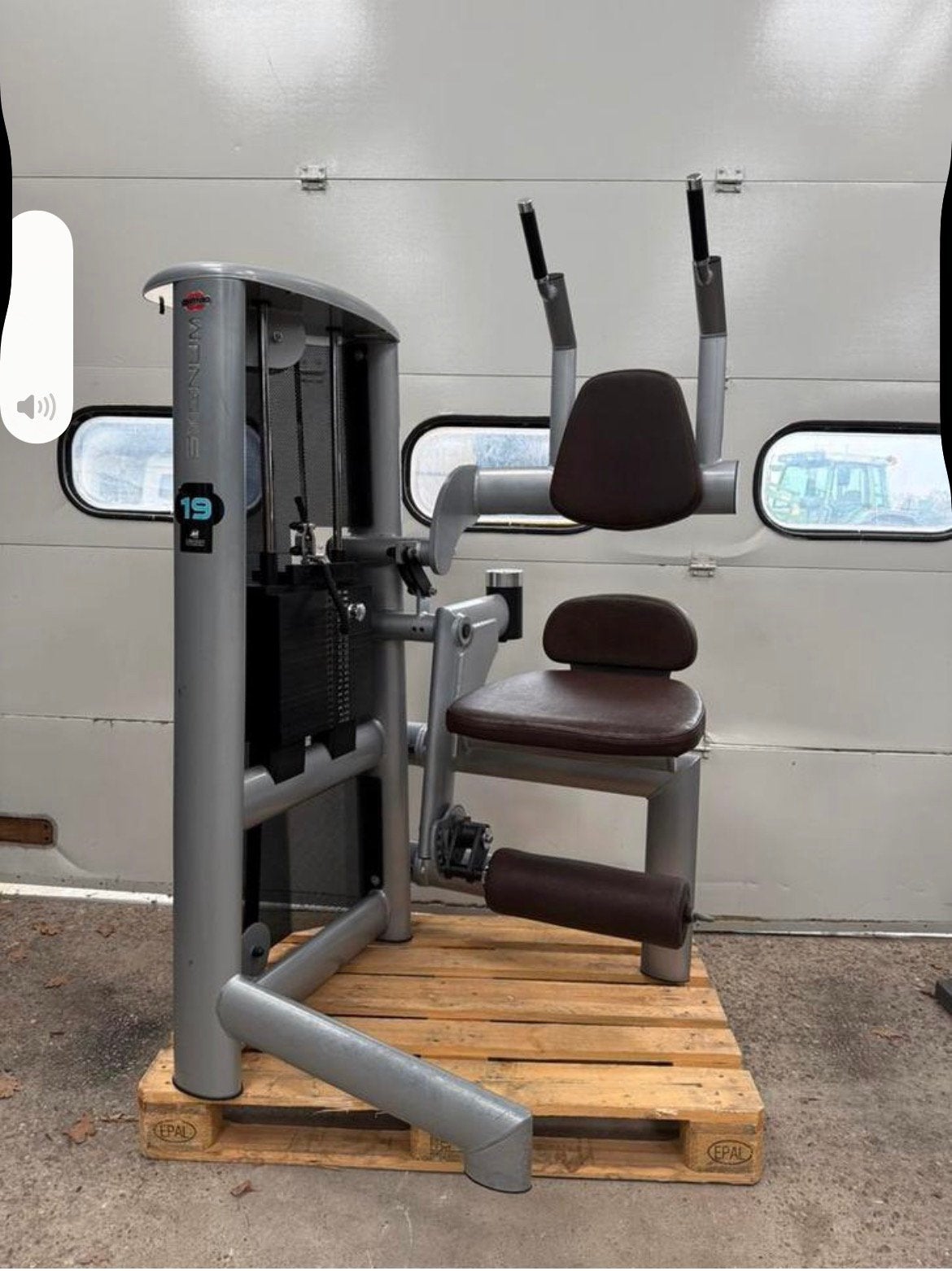 Gym 30 3008 Bauchmachine / Abdominal Crunch / Abs, Ophalen, Benen, Gebruikt, -