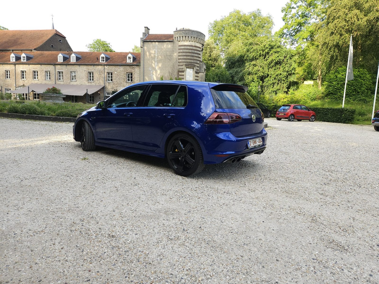 Golf7 R., Auto's, Volkswagen, Automaat, Blauw, 650 kg, Vierwielaandrijving