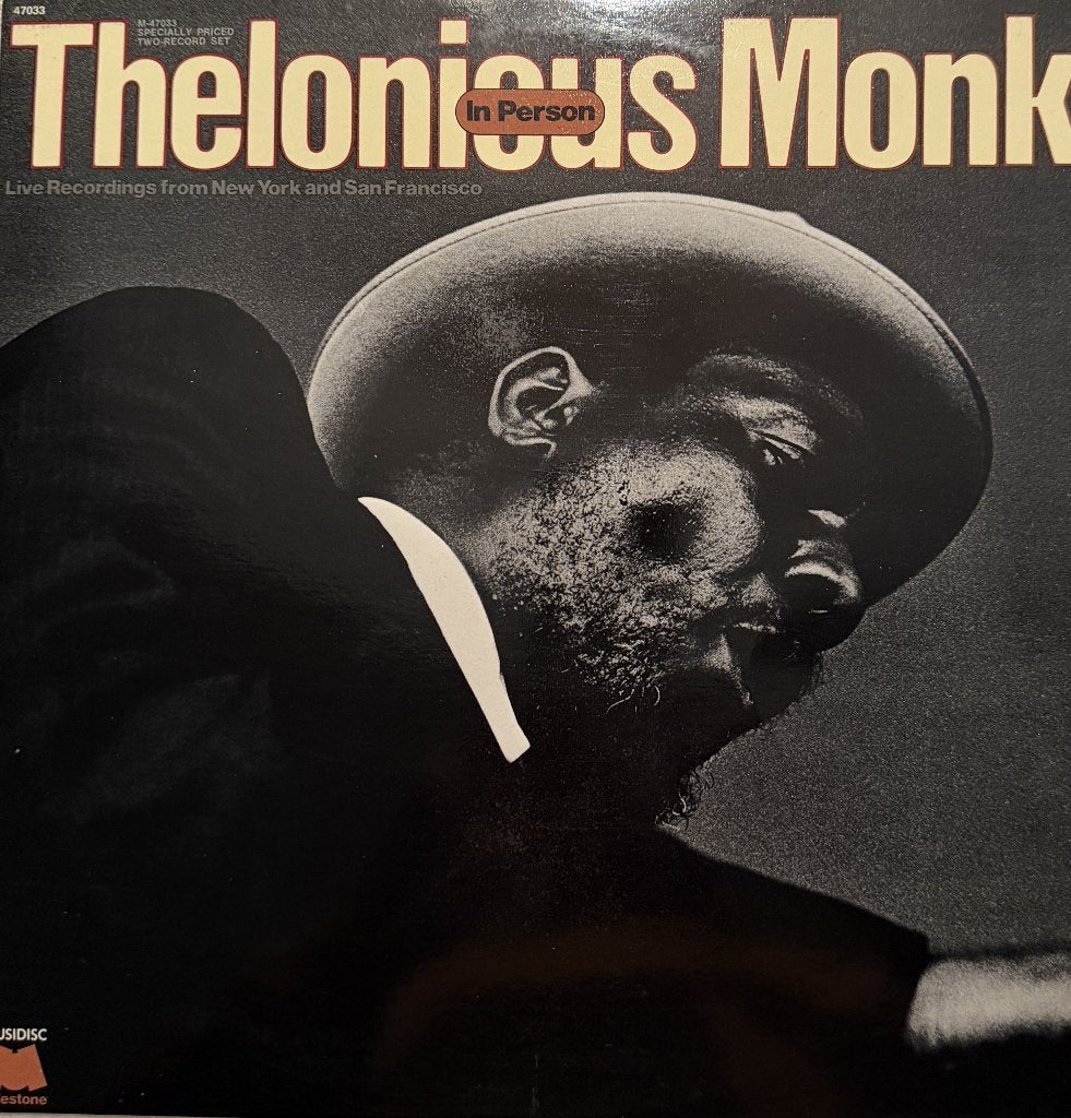 Thelonious   Monk  in person  2  LP  Jazz 1976, Cd's en Dvd's, Vinyl | Jazz en Blues, LP, Verzenden, Zo goed als nieuw, 12 inch