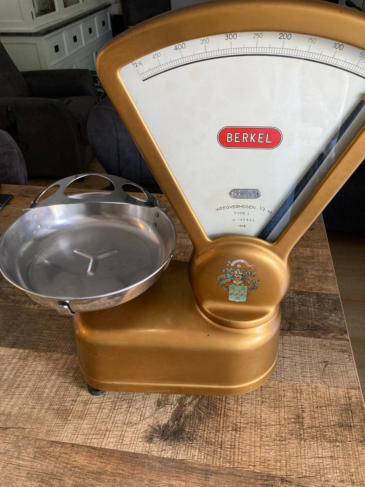 Originele Berkel weegschaal uit 1958 in uitstekende staat, Ophalen of Verzenden