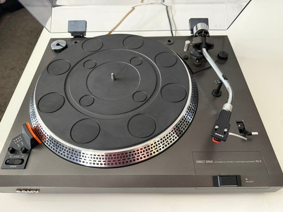 SONY PS-11 Direct Drive halfautomaat, Ophalen, Zo goed als nieuw, Sony