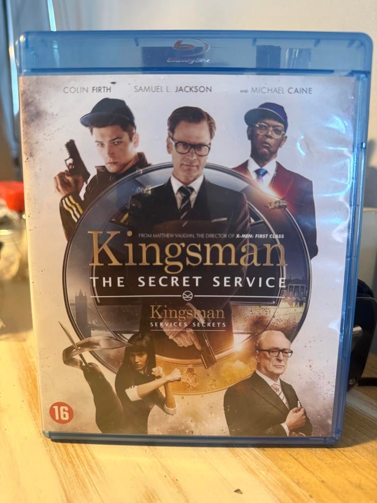 Kingsman: The Secret Service Blu-ray, Cd's en Dvd's, Blu-ray, Ophalen of Verzenden, Gebruikt, Actie