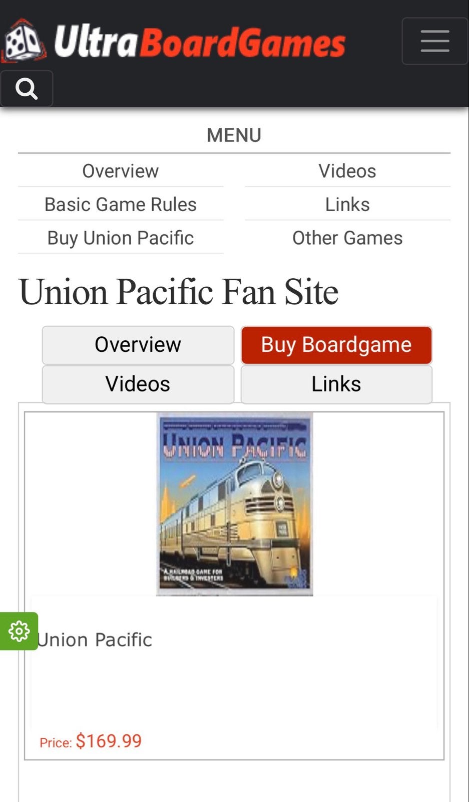 Union Pacific - 999Games- Strategisch Spoorwegspel (Nieuw), Vijf spelers of meer, Ophalen of Verzenden, Nieuw