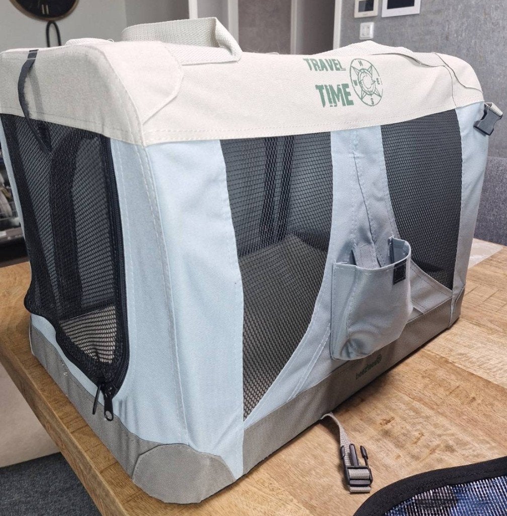 Travel Time Foldable Cat Carrier (Perfect Condition), Dieren en Toebehoren, Ophalen, Zo goed als nieuw