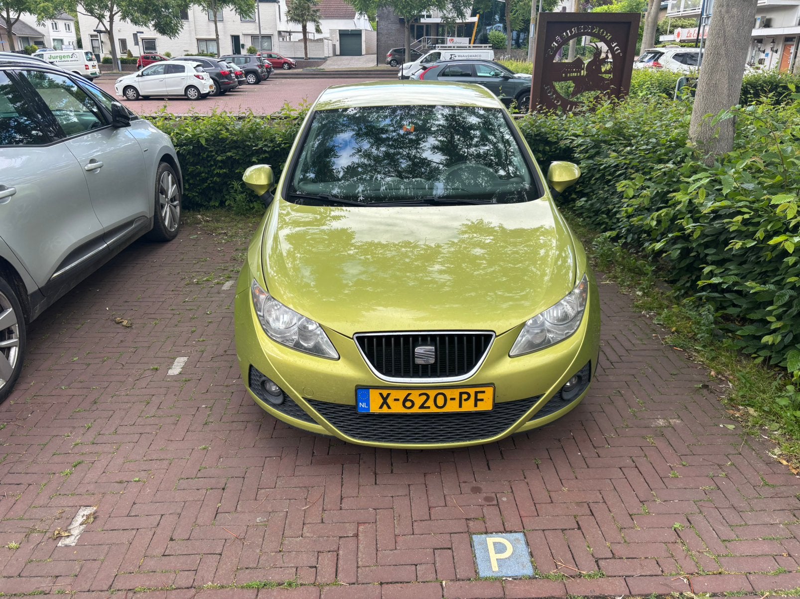 Seat Ibiza 1.4 2009 Zie tekst, Auto's, Voorwielaandrijving, 4 cilinders, Ibiza, Geel
