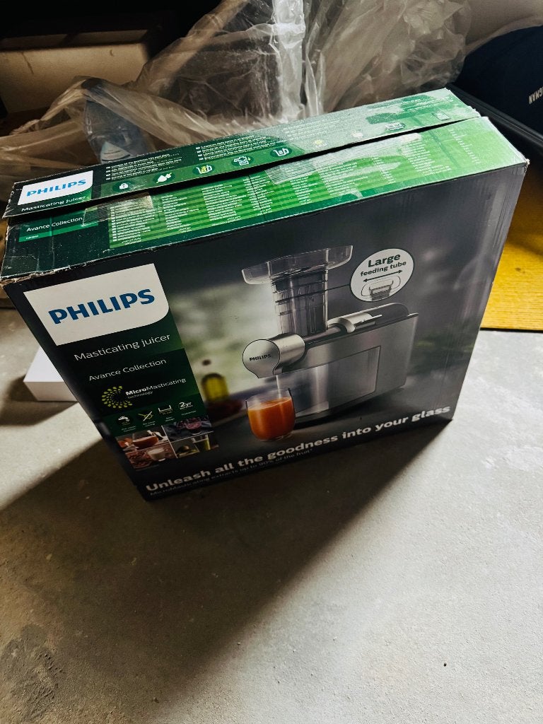 Philips Avance Collection Masticating Juicer, Witgoed en Apparatuur, Juicers, Ophalen, Gebruikt